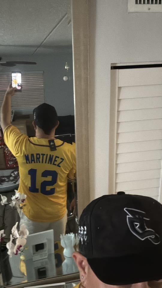 Customer photo review of Colombia Heritage Custom Baseball Jersey