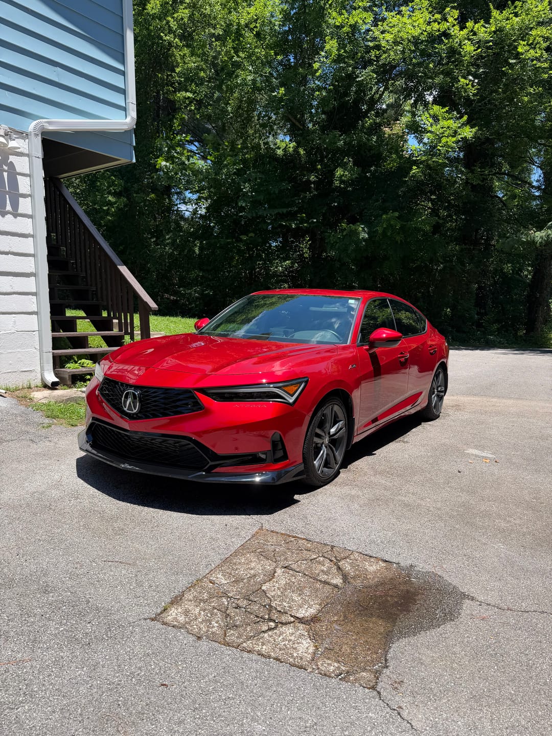 Customer photo review of 2023-Up Acura Integra DE4 Front Splitter Lip