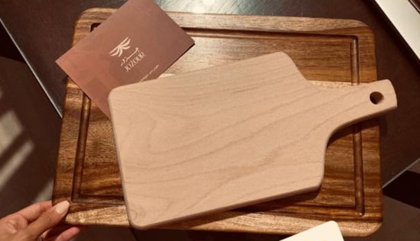Customer photo review of Classic Cutting Board
