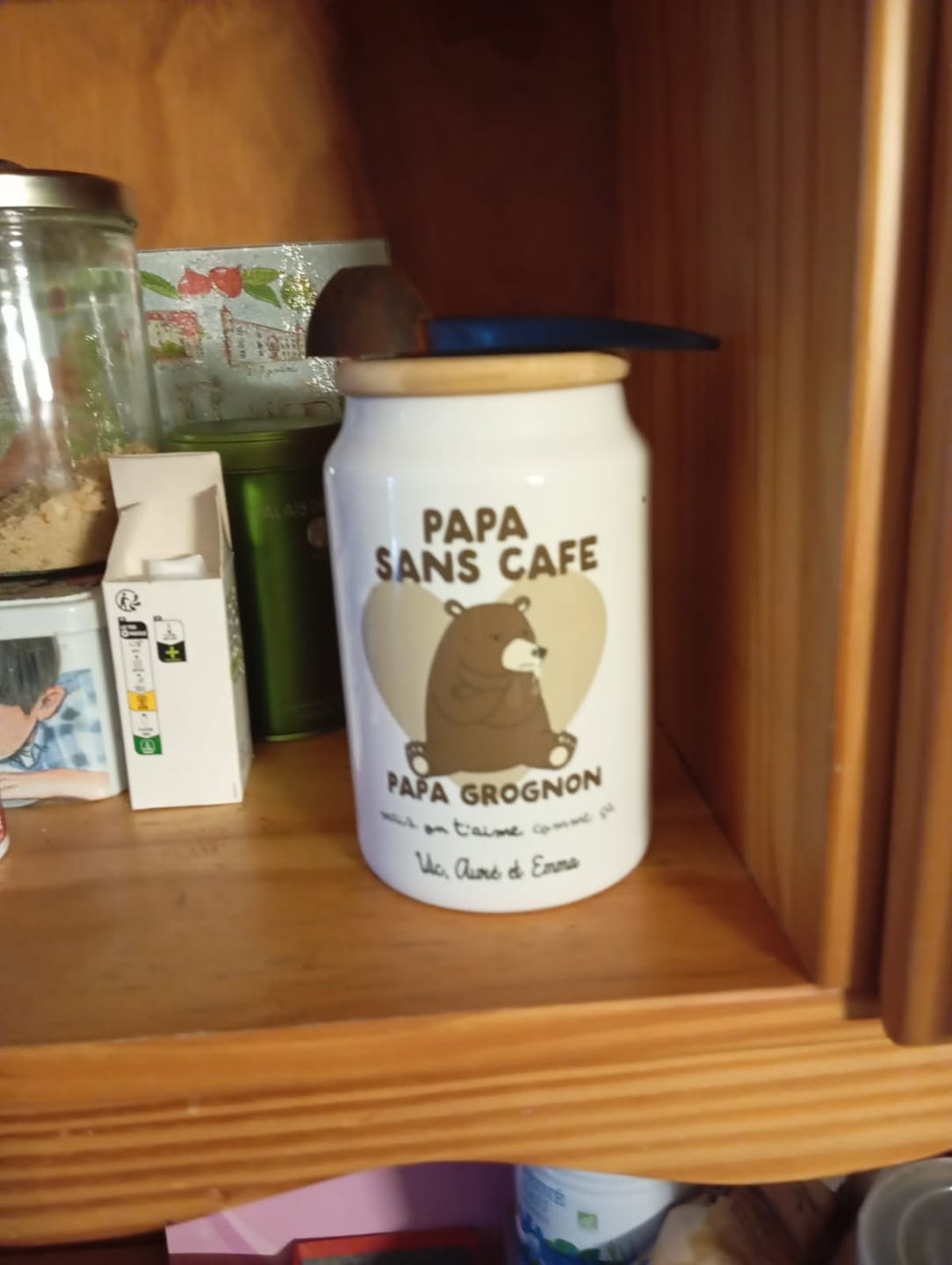 Customer photo review of Pot à café