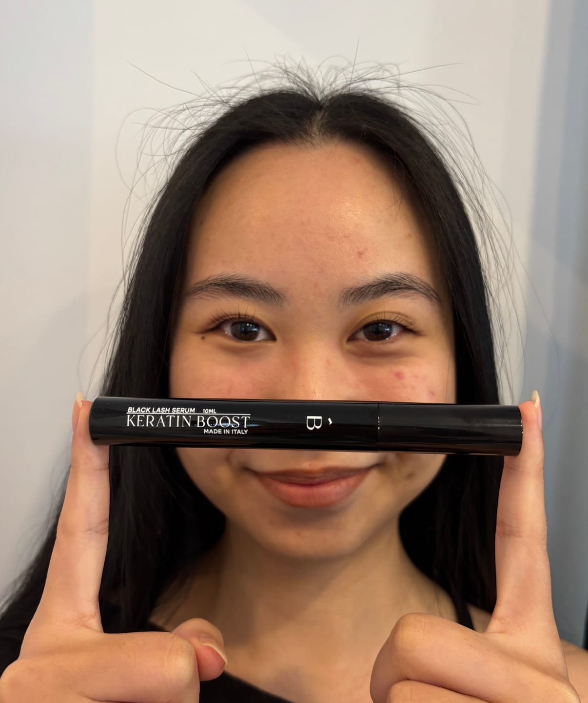 Customer photo review of Black Lash Serum