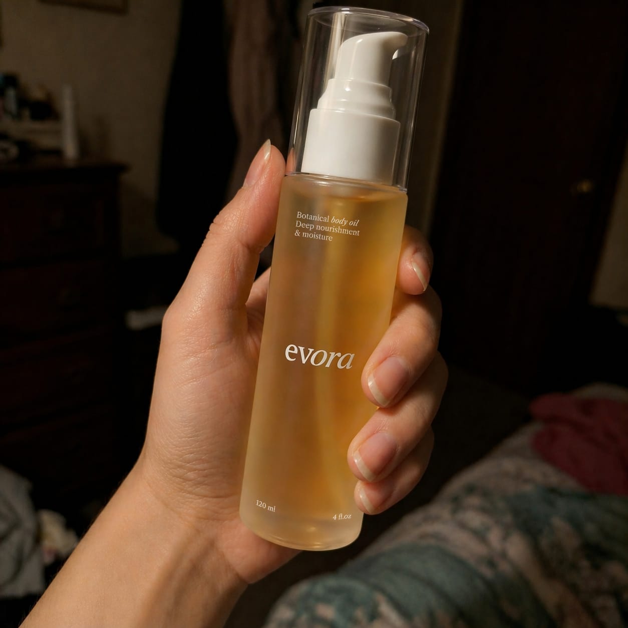 Customer photo review of Botanical Belly Oil™ - Stretch Marks