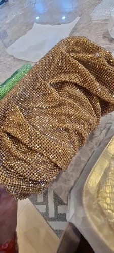 Customer photo review of Mila Poche x Dazzle clutch