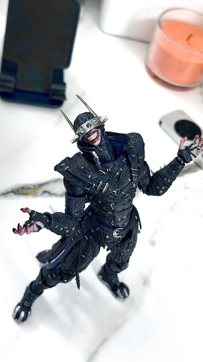 Customer photo review of Dark Nights: Metal - The Batman Who Laughs Action Figure