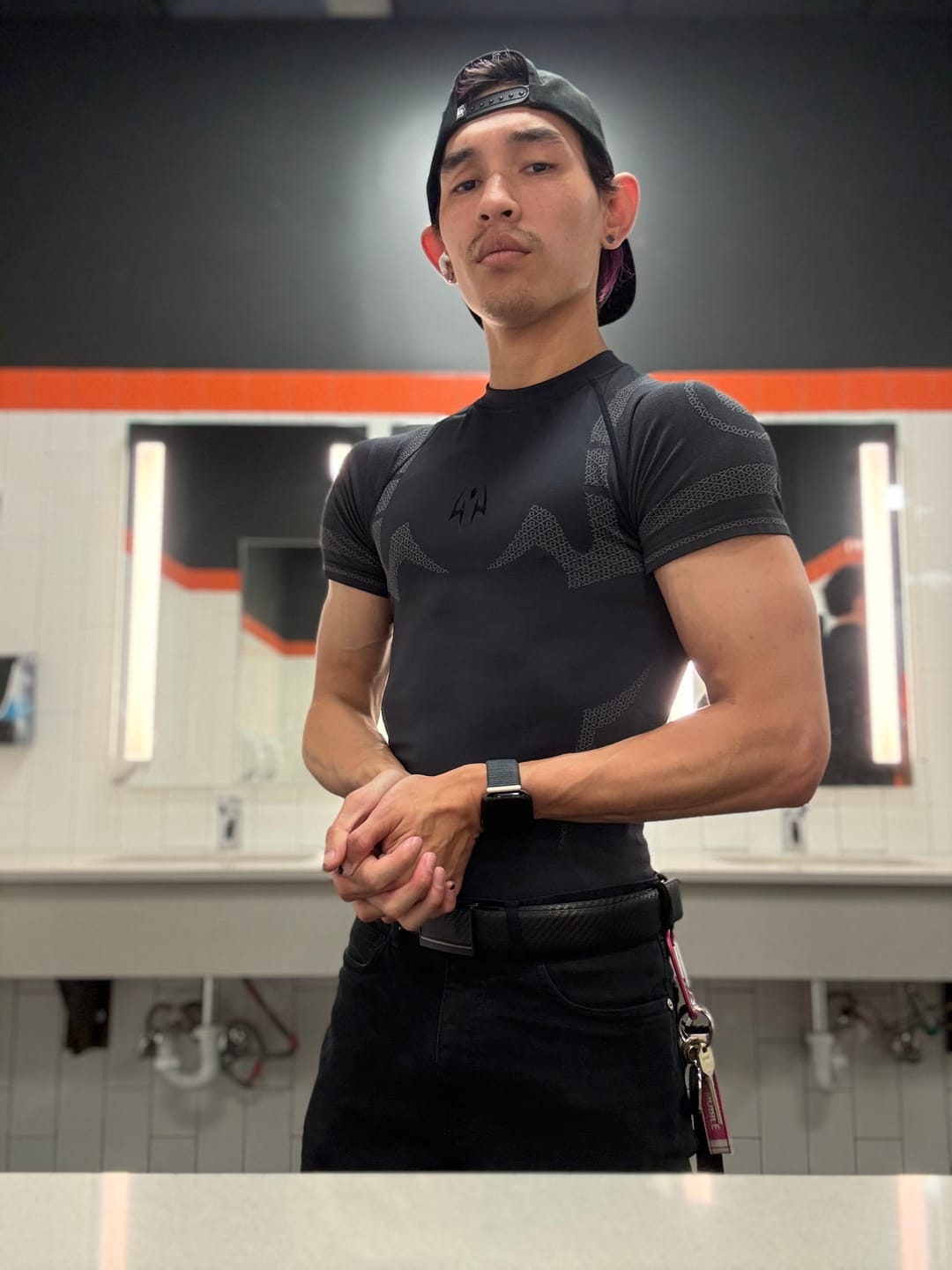 Customer photo review of Pick Your Bundle - Compression Tees (3-Pack)