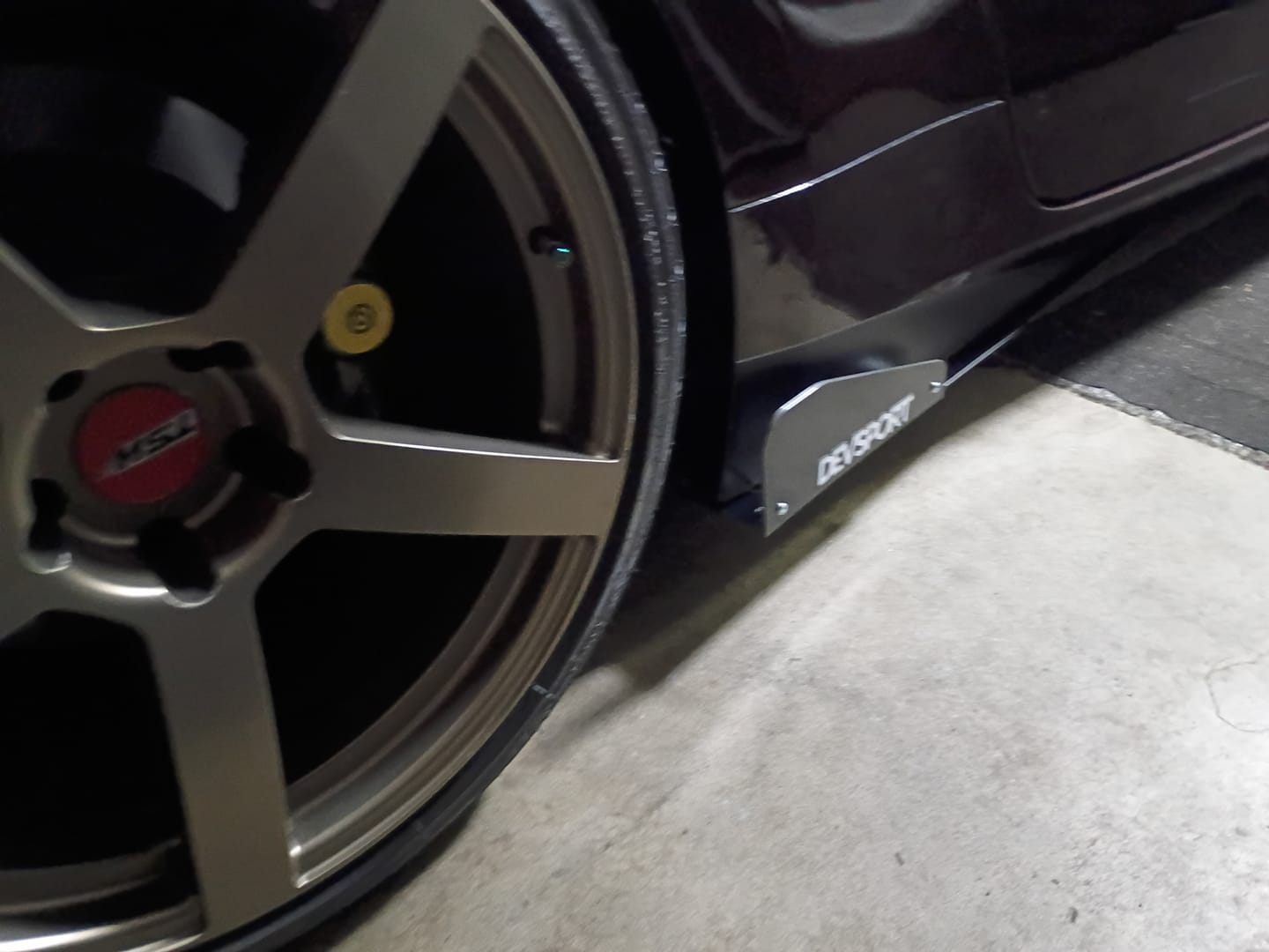 Customer photo review of DevSport Side Skirt Splitter Add-On Winglets - V1