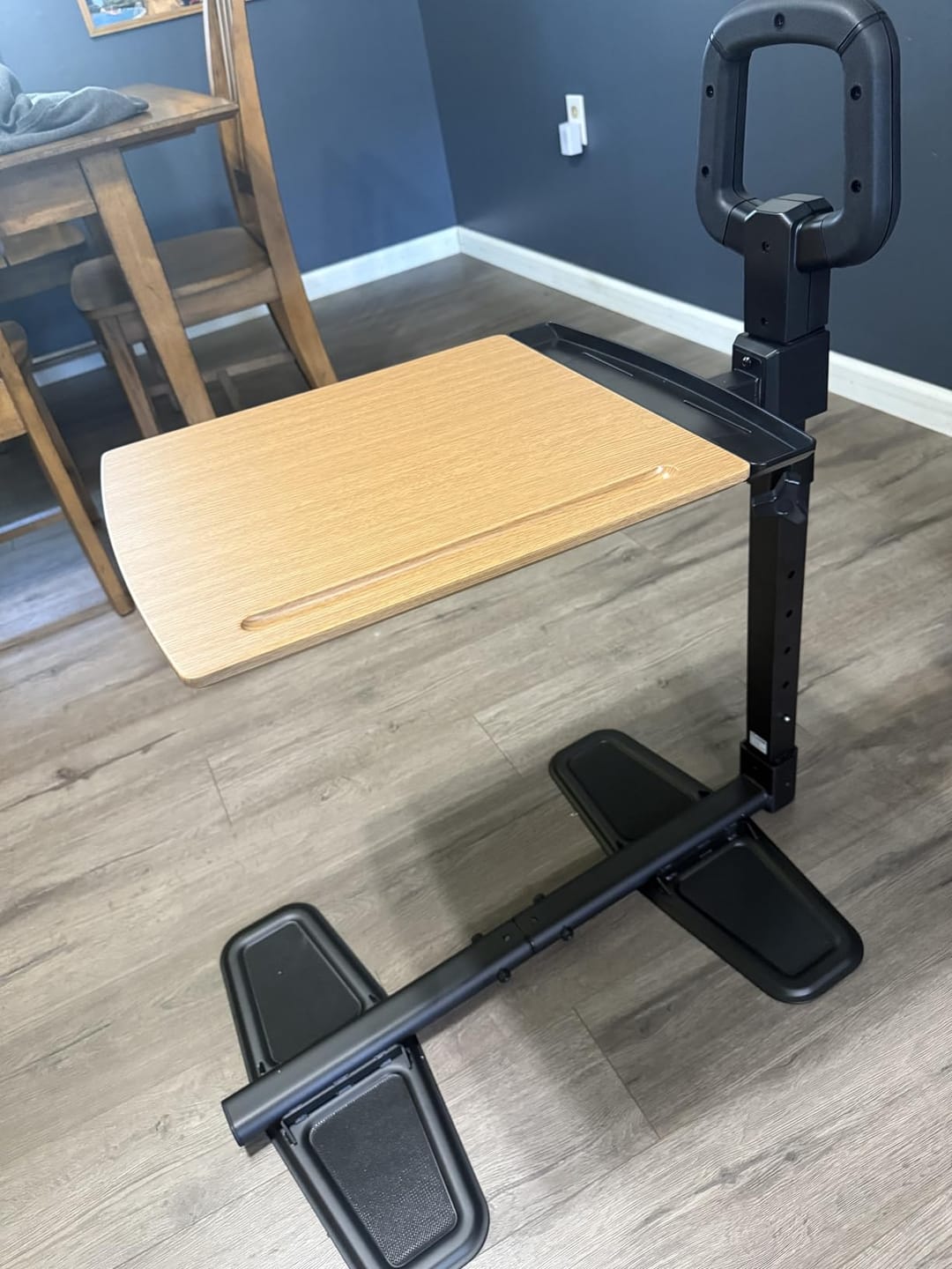 Customer photo review of Independence Tray Table with 360-Degree Swivel