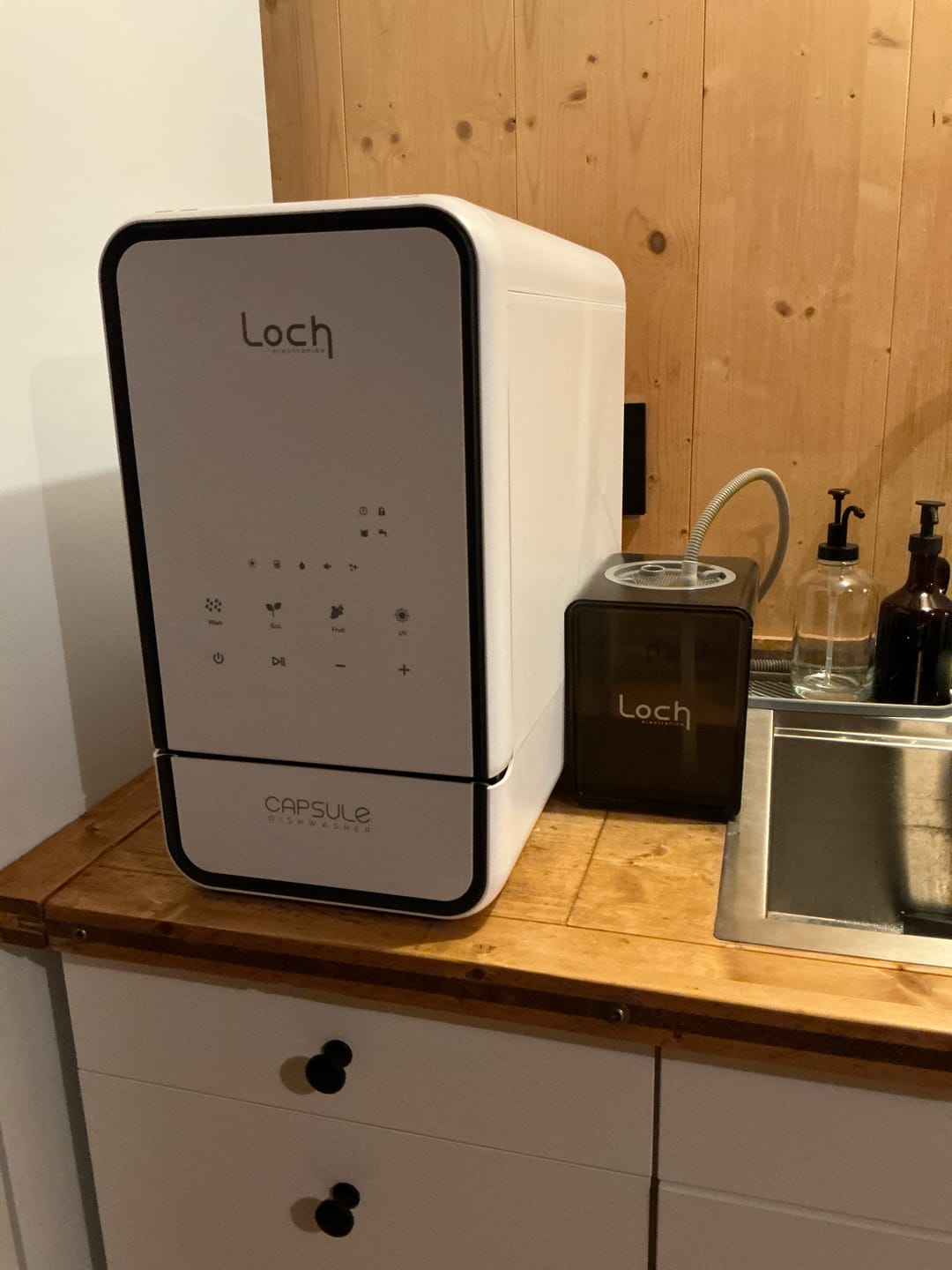 Customer photo review of Capsule Dishwasher