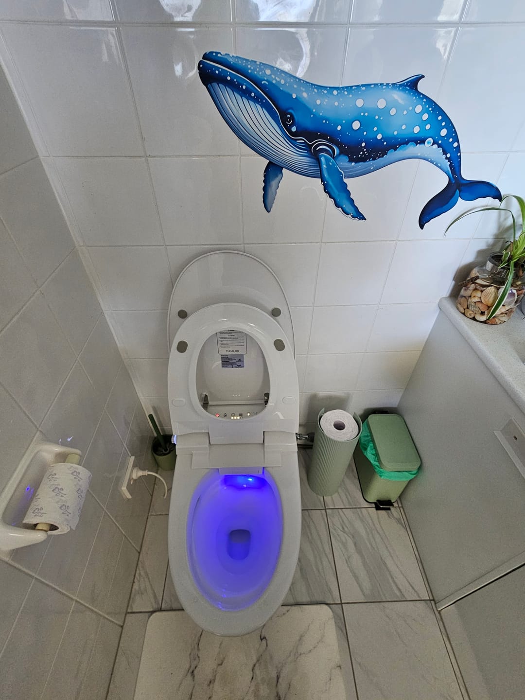 Customer photo review of Tudaloo Halo Smart Toilet
