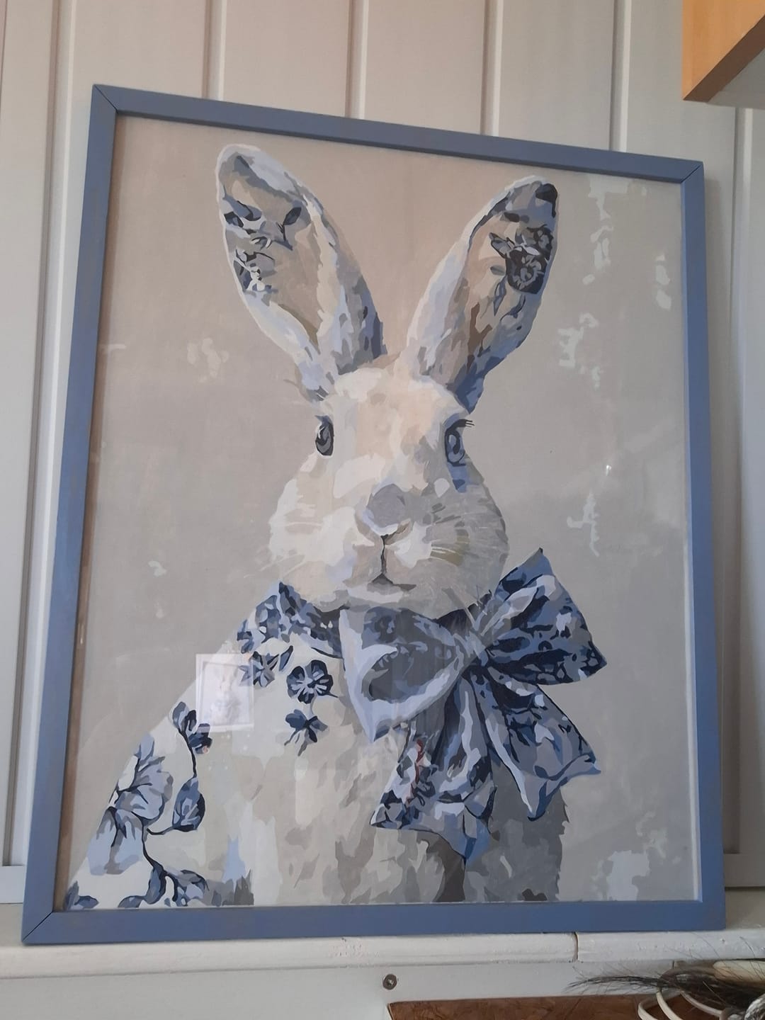 Customer photo review of Delfts blauw konijn
