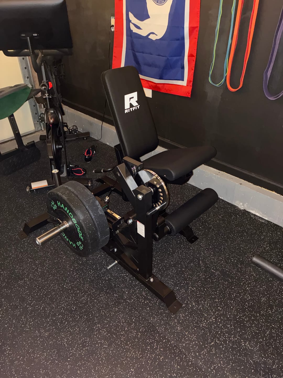 Customer photo review of RitFit Mustang PRO Leg Extension Curl Machine
