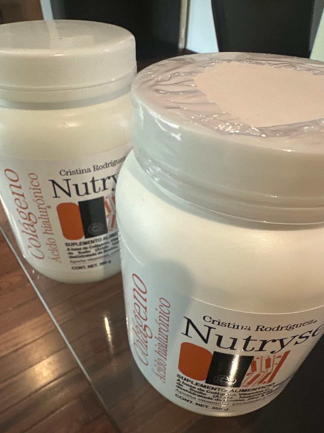 Customer photo review of Nutryself ® (Colágeno-Ácido hialurónico)