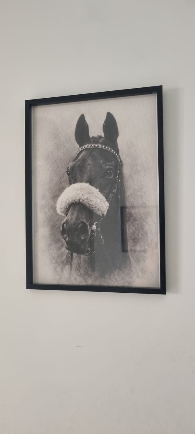 Customer photo review of Charcoal - Personalised Poster