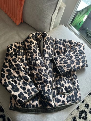 Customer photo review of Vanessa Leopard Jacket