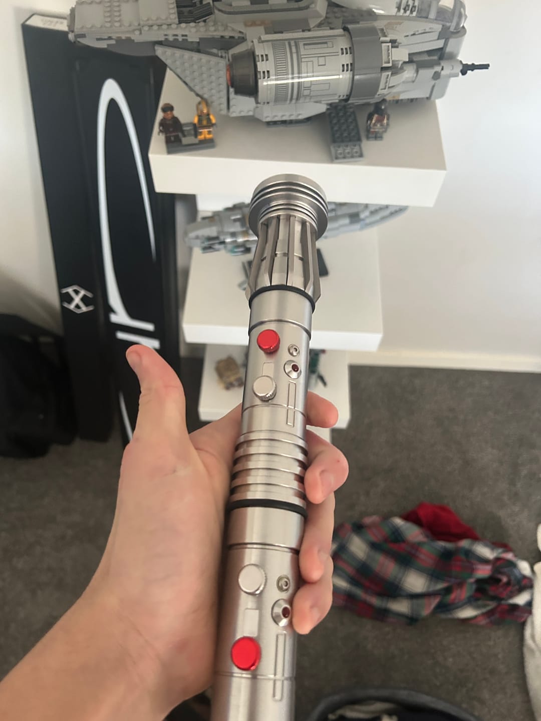 Customer photo review of Shadow Maul | Saber