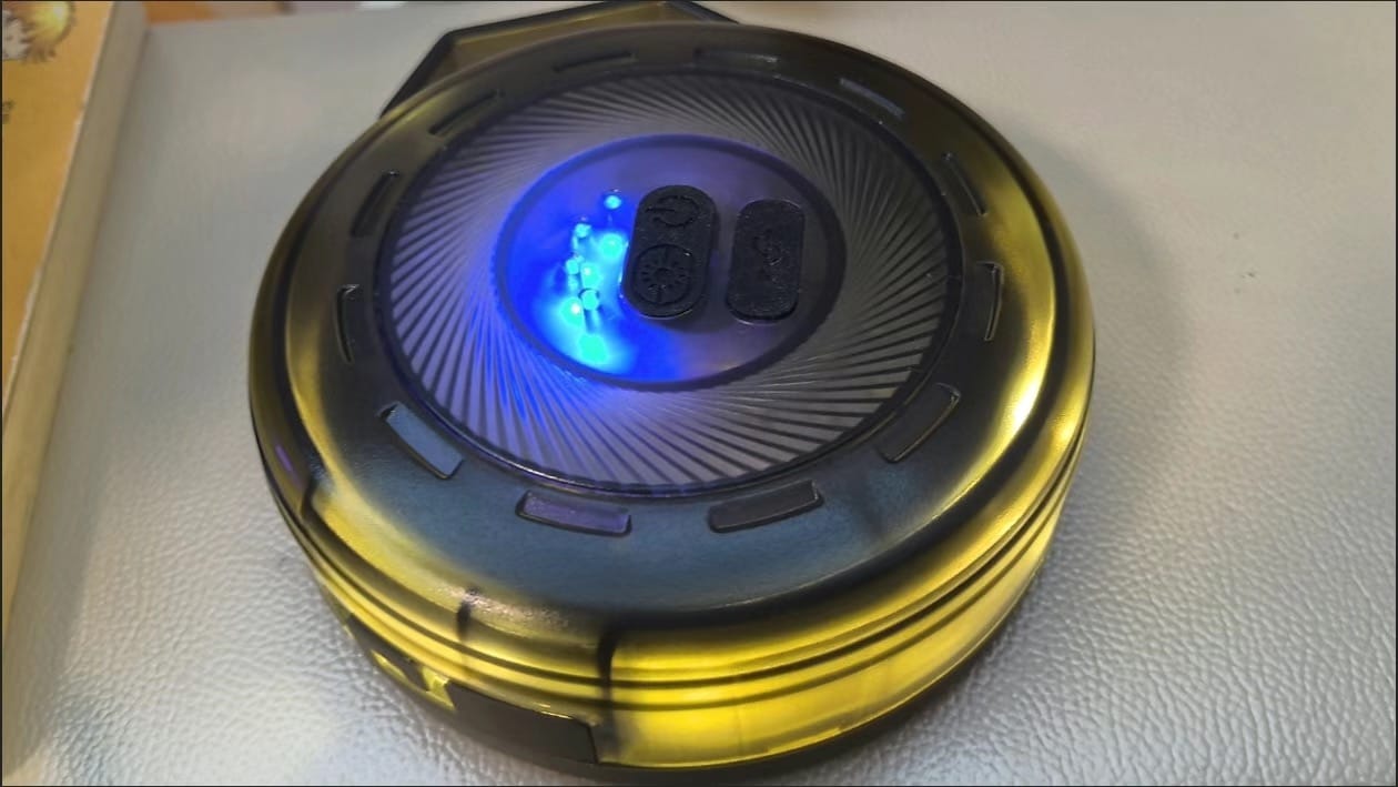 Customer photo review of Rechargeable Camping Ambient Light with Type-C Charging and 6 Modes