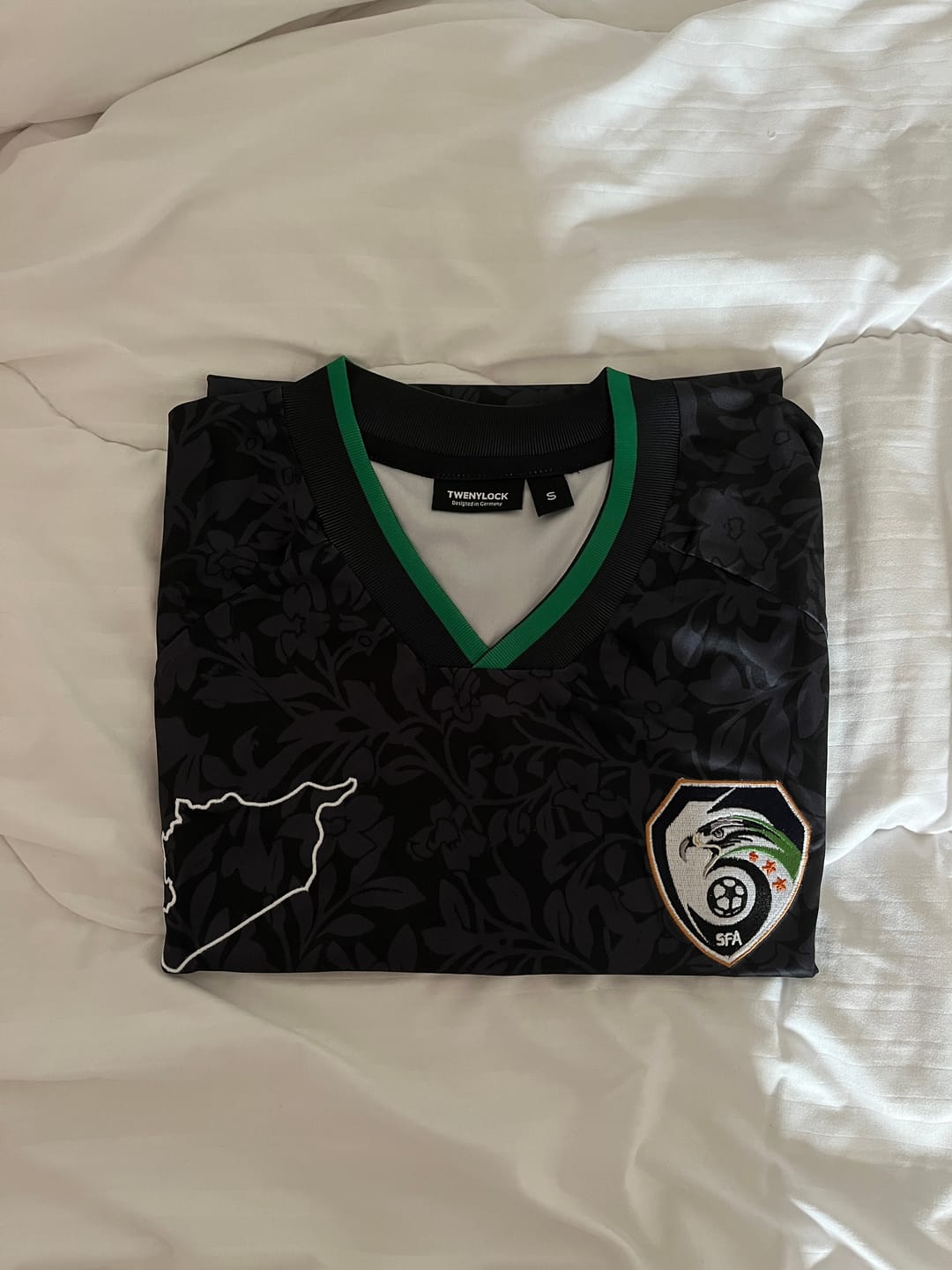 Customer photo review of Syria Jersey - Jasmine Black
