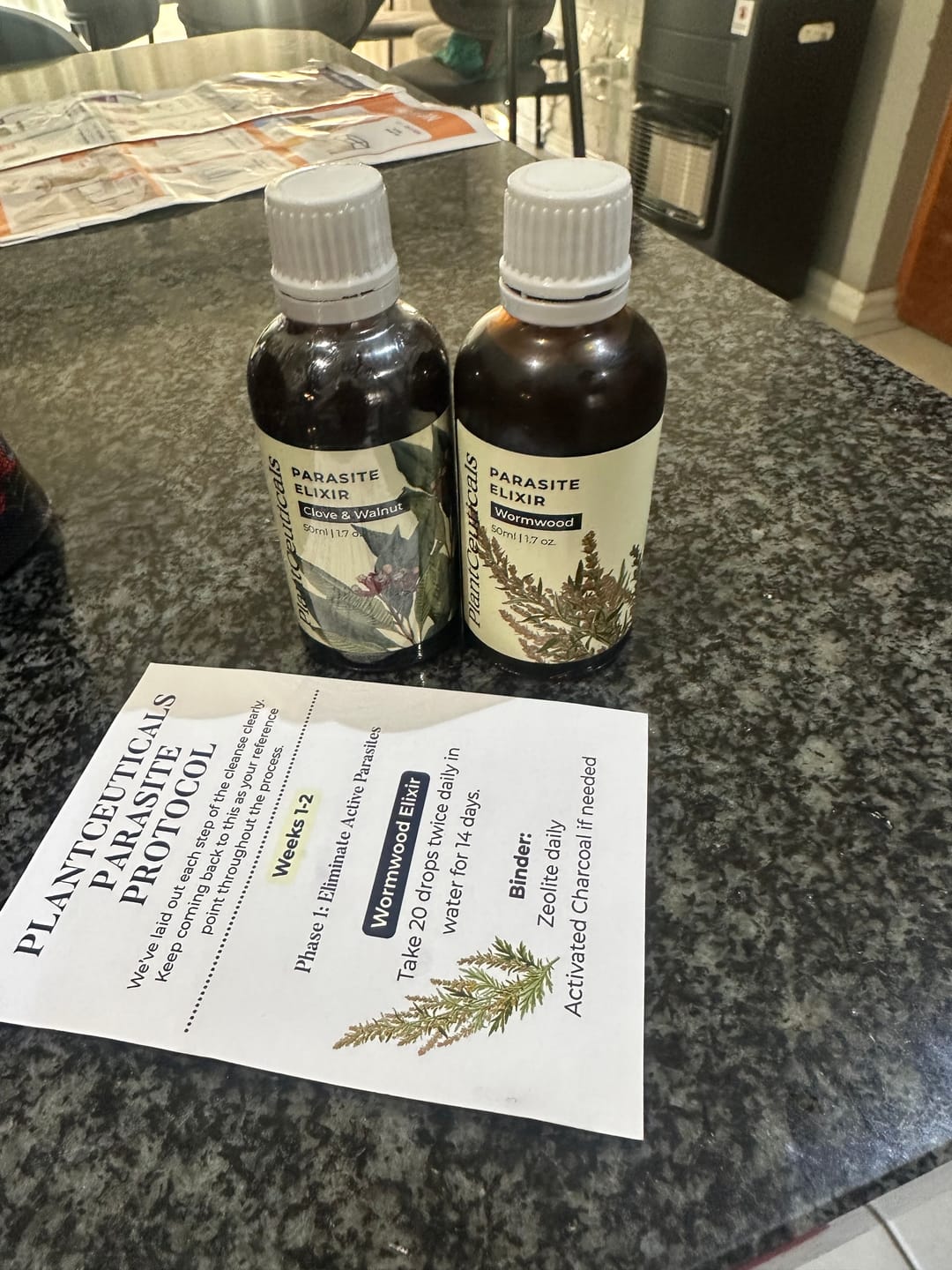 Customer photo review of Parasite Cleanse Kit
