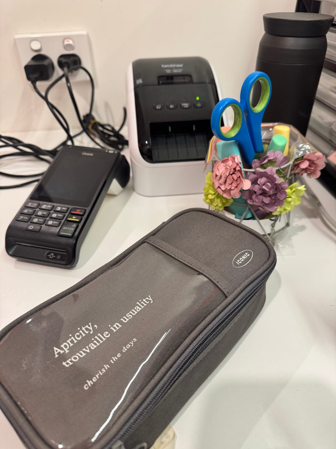 Customer photo review of Iconic Cottony Grand Pencil Case