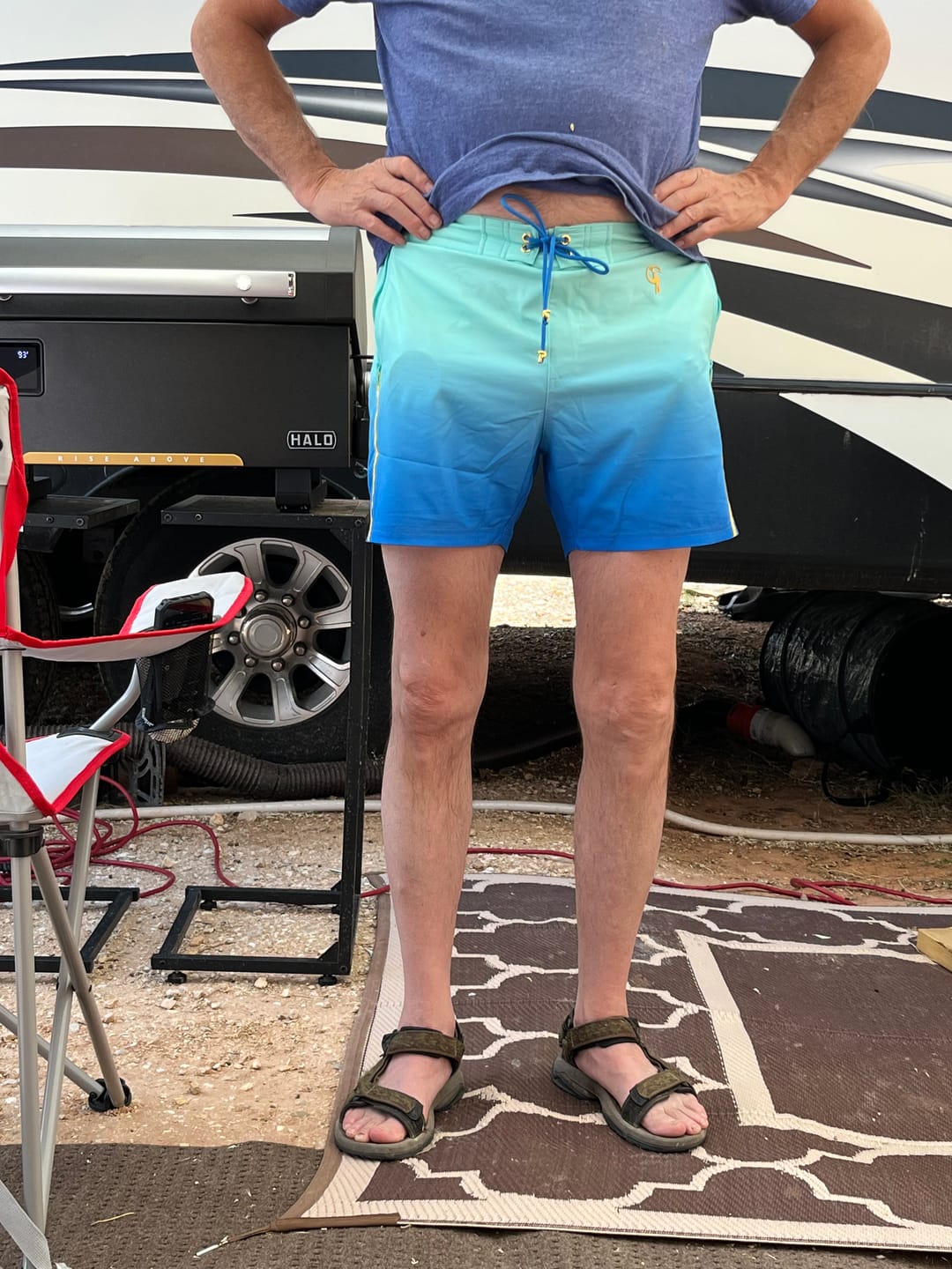 Customer photo review of Faded Ocean - 5"