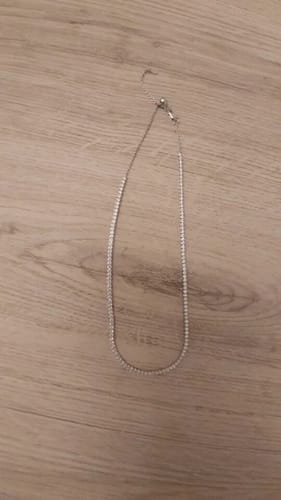 Customer photo review of Monaco Tennis Choker Necklace