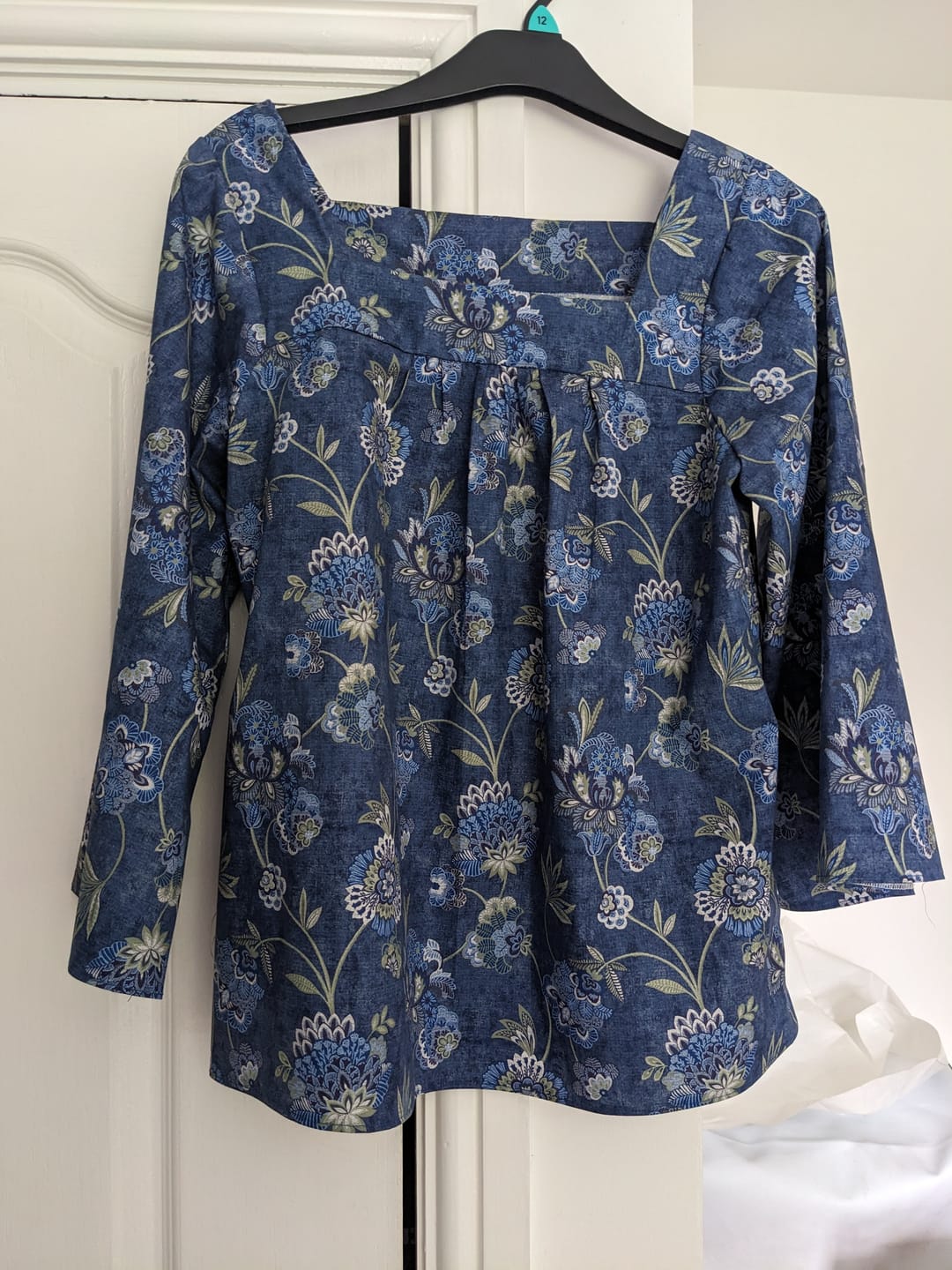 Customer photo review of Heritage Elegance Rose & Hubble Cotton Poplin Fabric