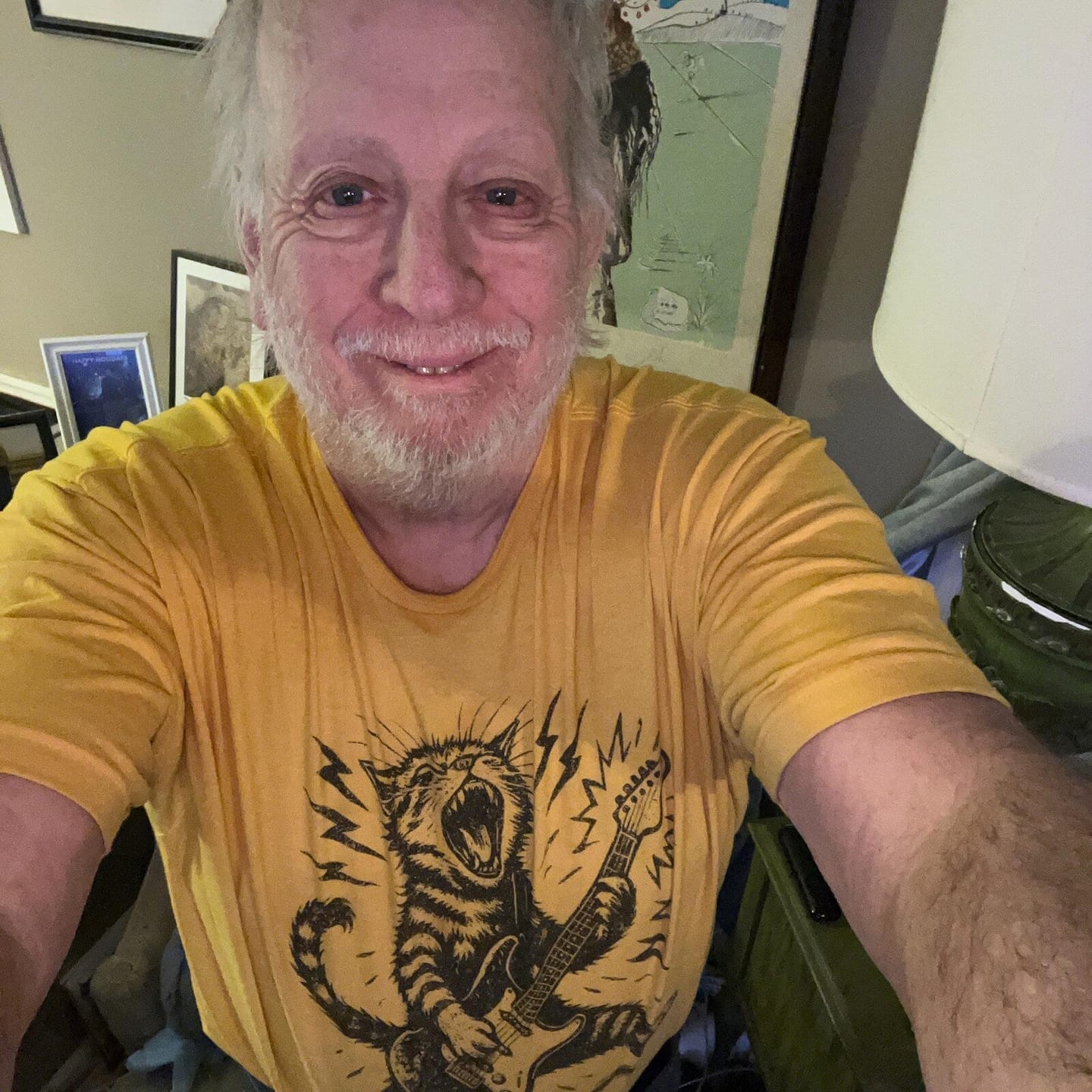 Customer photo review of Cat Rock T-Shirt