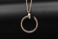 Customer photo review of Nail necklace