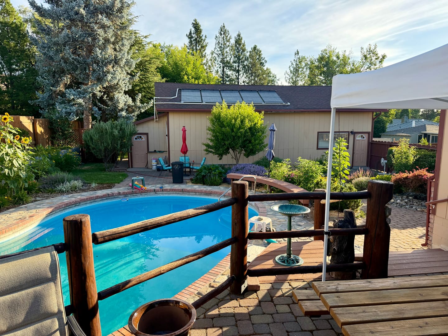 Customer photo review of SwimEasy High-Performance DIY Solar Pool Heater Kit - 15-20 Year Life Expectancy - Ultimate Combination of Performance & Durability
