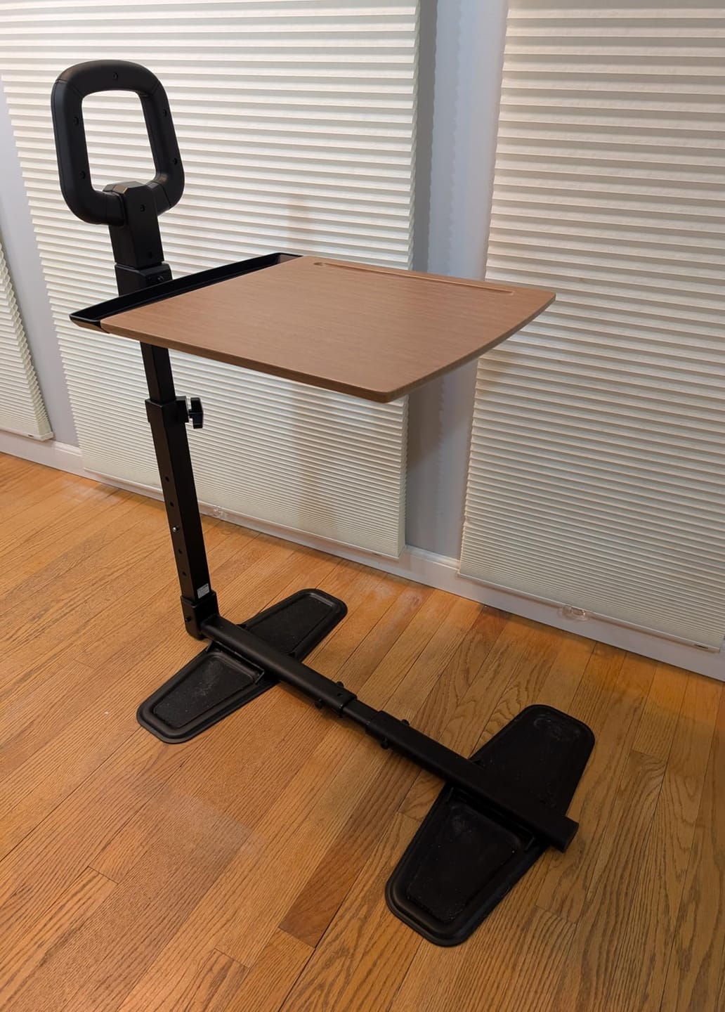Customer photo review of Independence Tray Table with 360-Degree Swivel