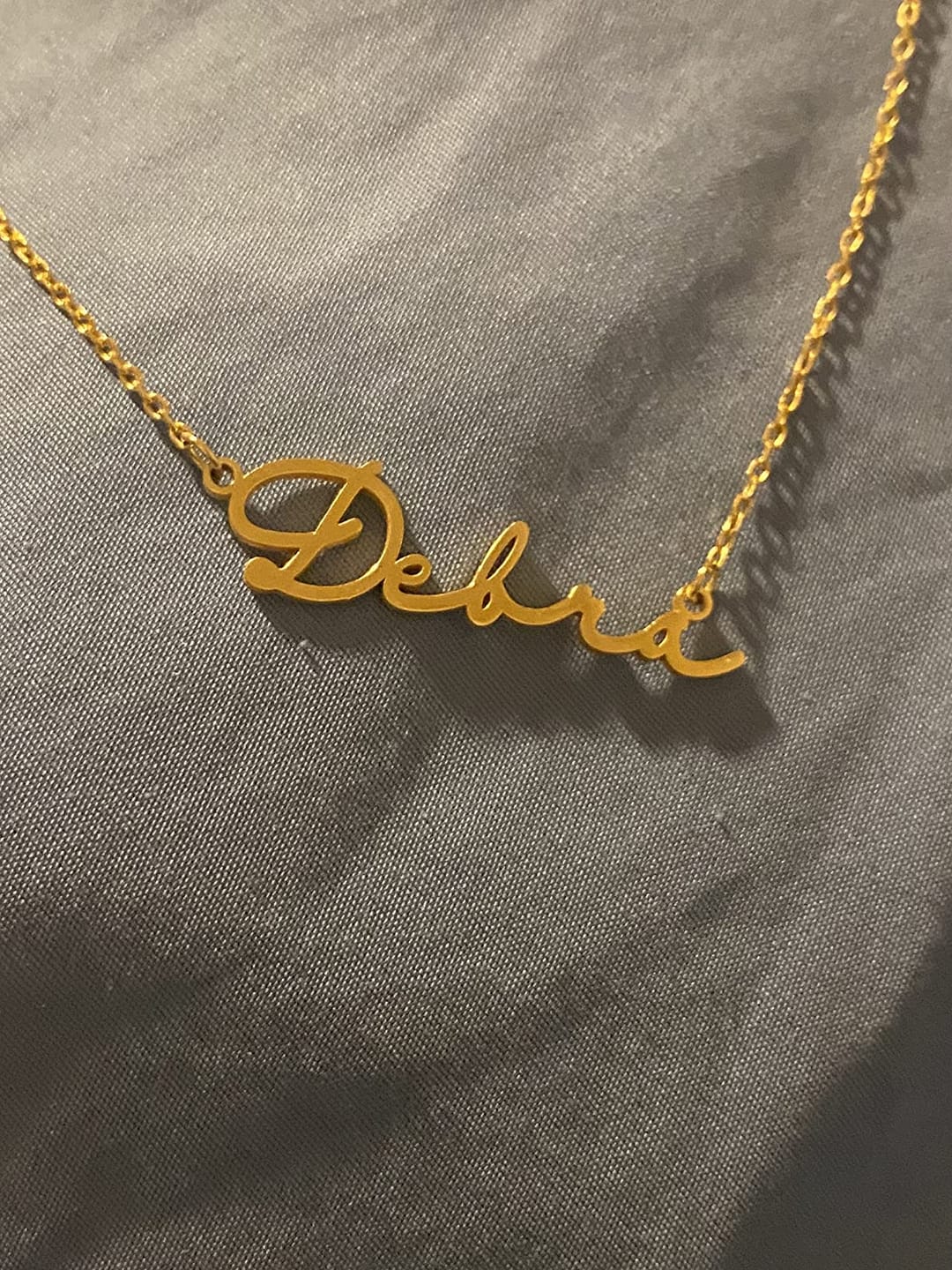 Customer photo review of Personalized Name Necklace for Women | Custom Gift for Her