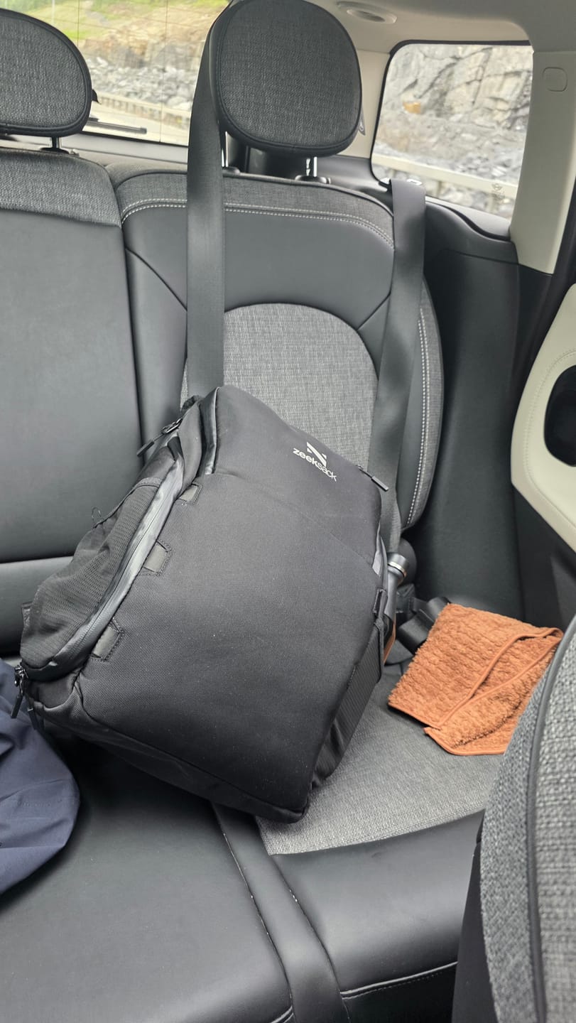 Customer photo review of The Underseat 15L