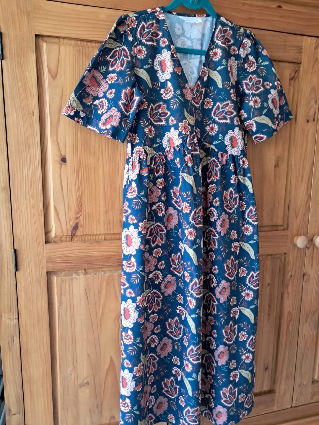 Customer photo review of Robe Édonie — Coton jardin persan