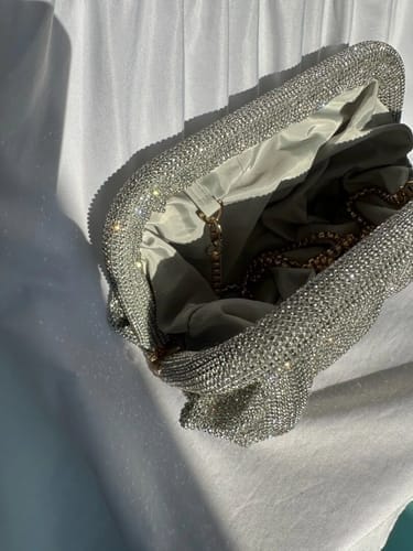 Customer photo review of Mila Poche x Dazzle clutch