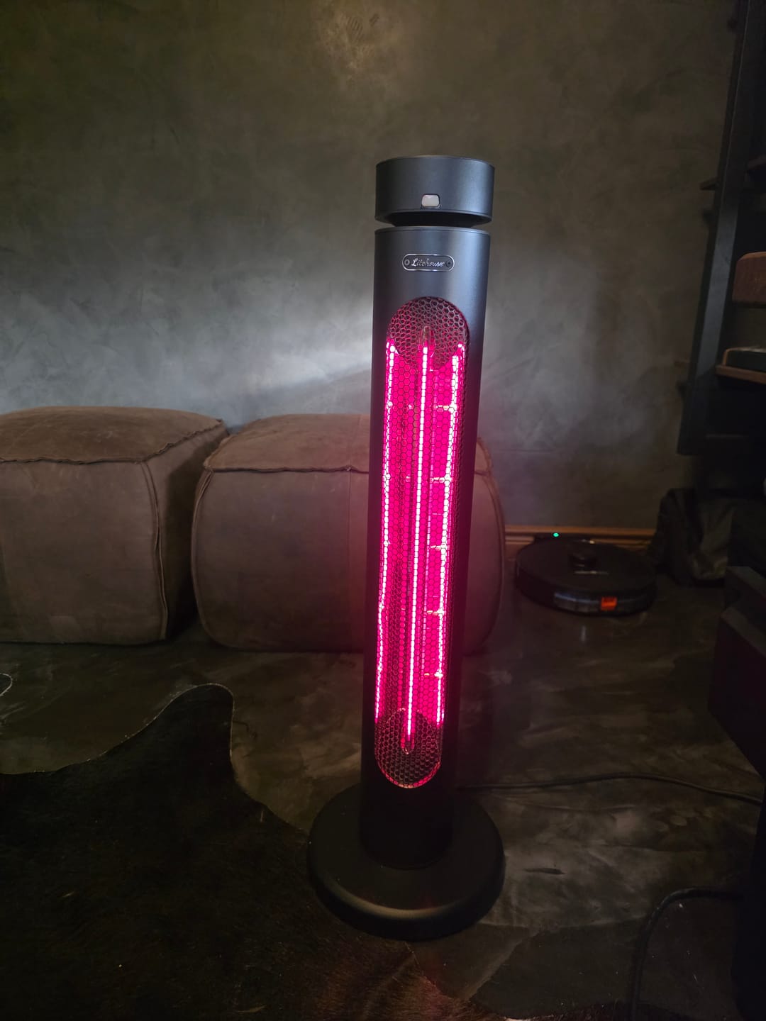 Customer photo review of Indoor & Outdoor Infrared Heater