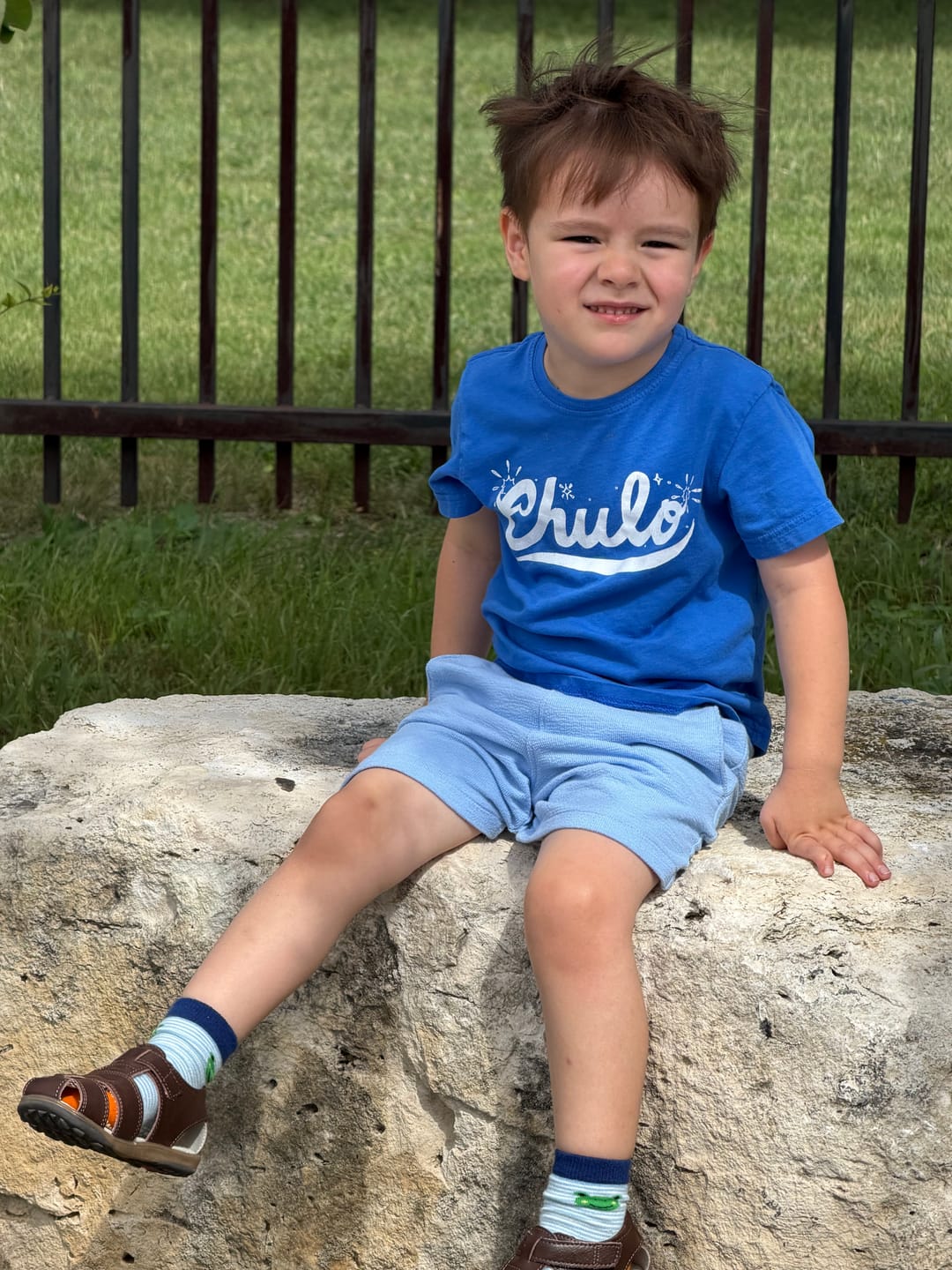 Customer photo review of Chulo Kids Tee