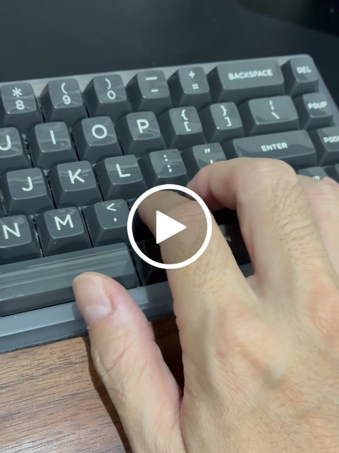 Customer video review of LICHICX SILENT YOGURT LINEAR SWITCH FACTORY LUBED EDITION (10PCS)