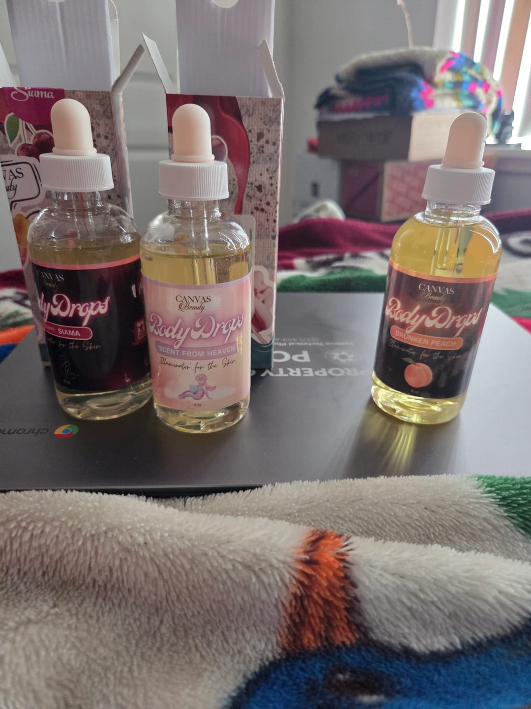 Customer photo review of BODY DROPS: SCENT FROM HEAVEN