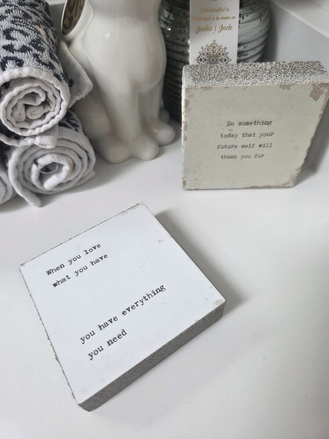 Customer photo review of Art Block - Little Gem - When You  Love
