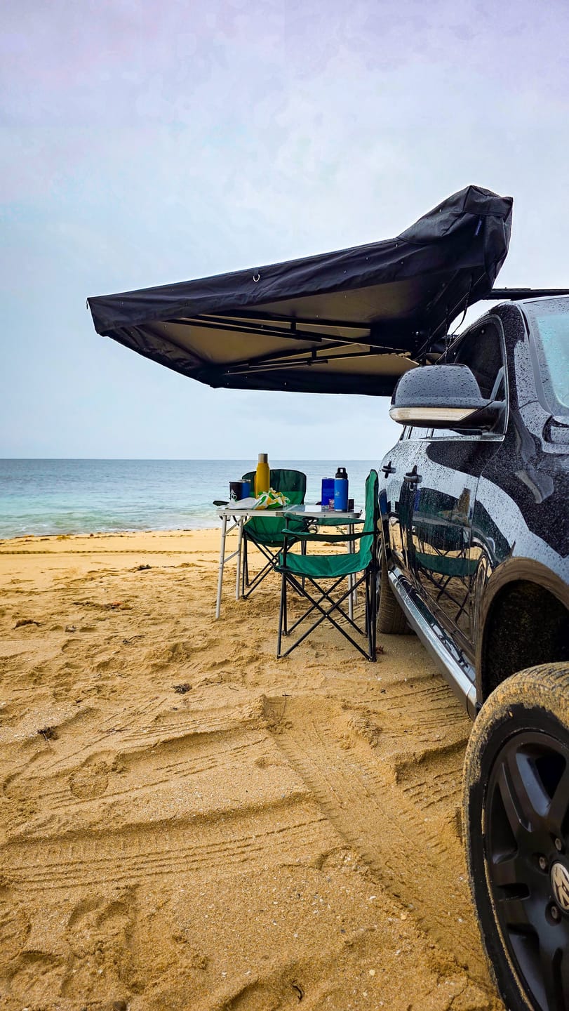 Customer photo review of OPENROAD  270 Free Standing Awning for Camping