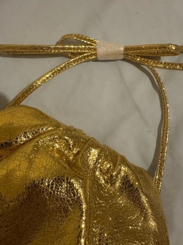 Customer photo review of Mila Poche metallic bag