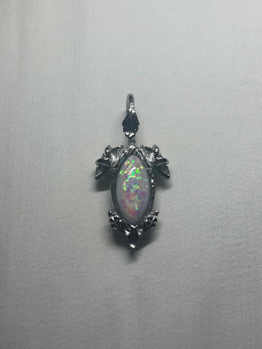 Customer photo review of BIRTHSTONE PENDANT
