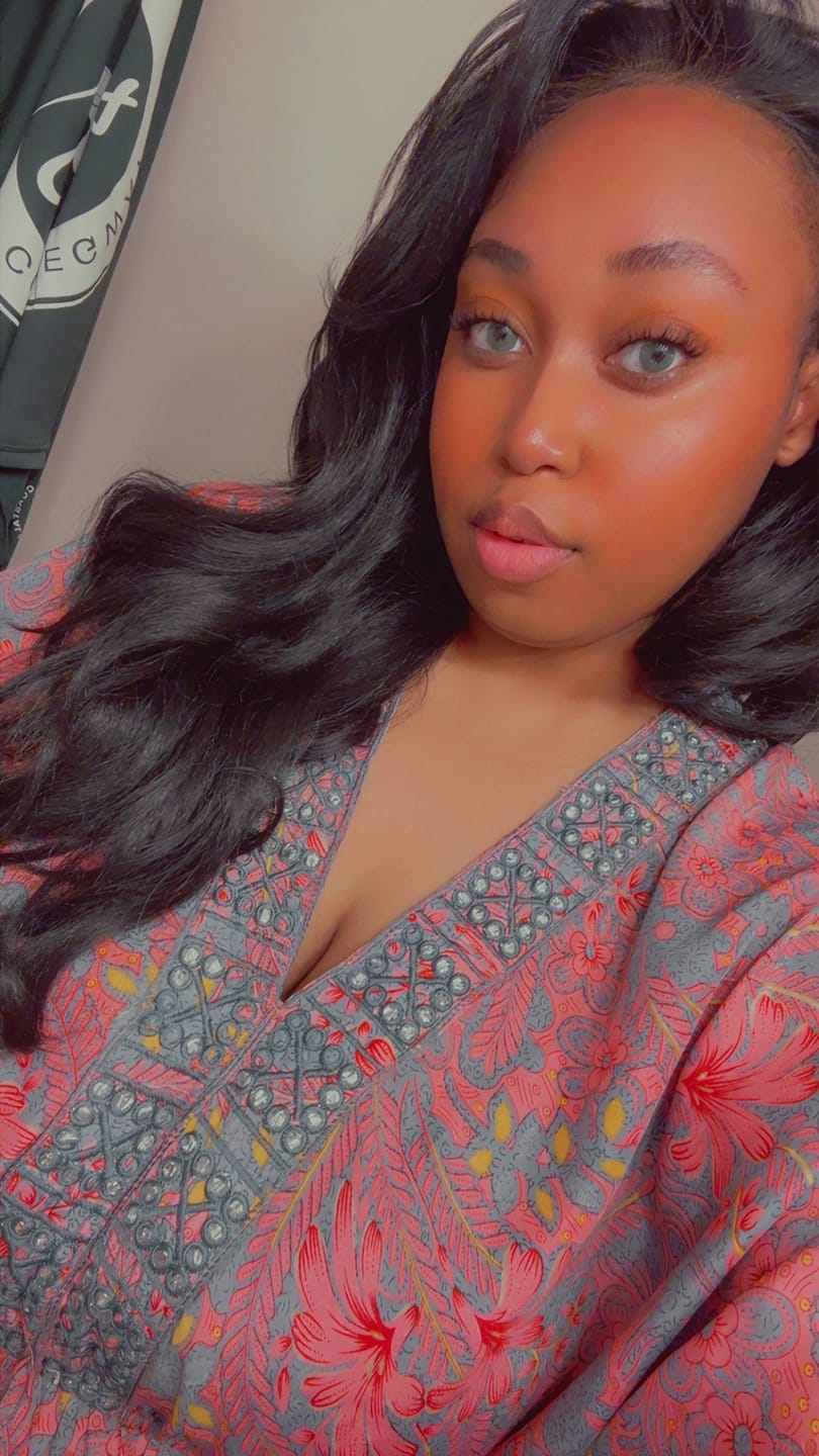 Customer photo review of Sensationnel Bare Luxe Glueless 6x5 Lace Front Wig - 6x5 UNIT 3
