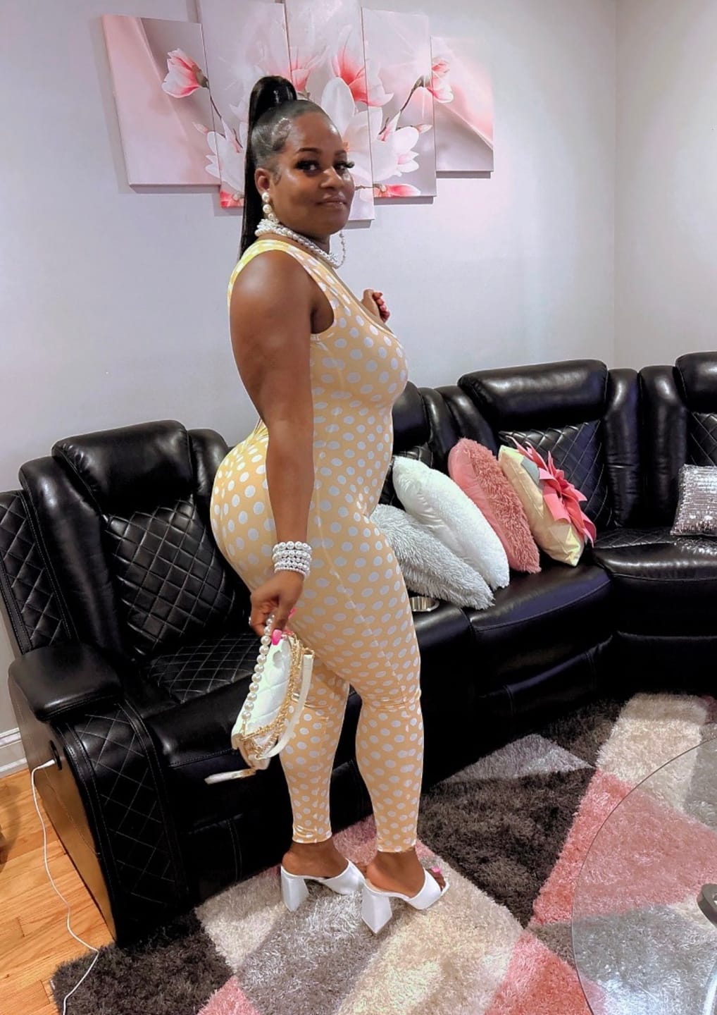 Customer photo review of Snow White Jumpsuit