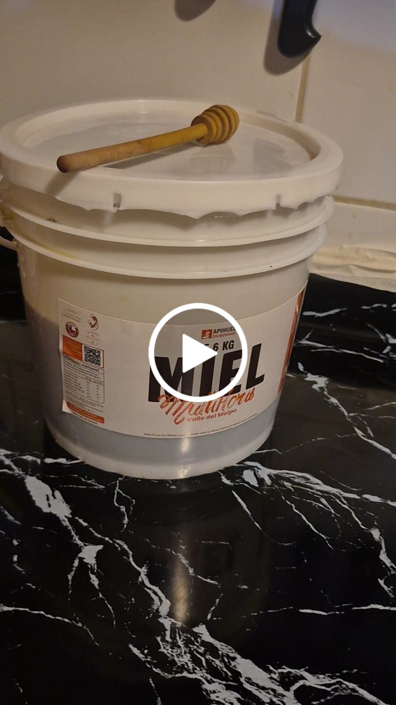 Customer video review of Balde Miel Multiflora Valle del Maipo 5,6Kg