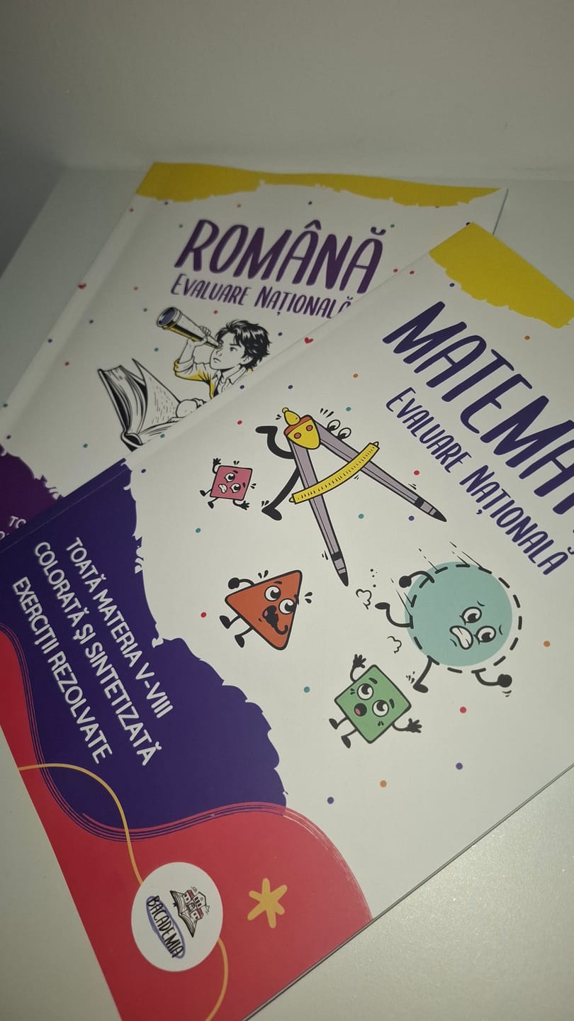 Customer photo review of Pachet Evaluare Națională (Română + Matematică) Bacademia