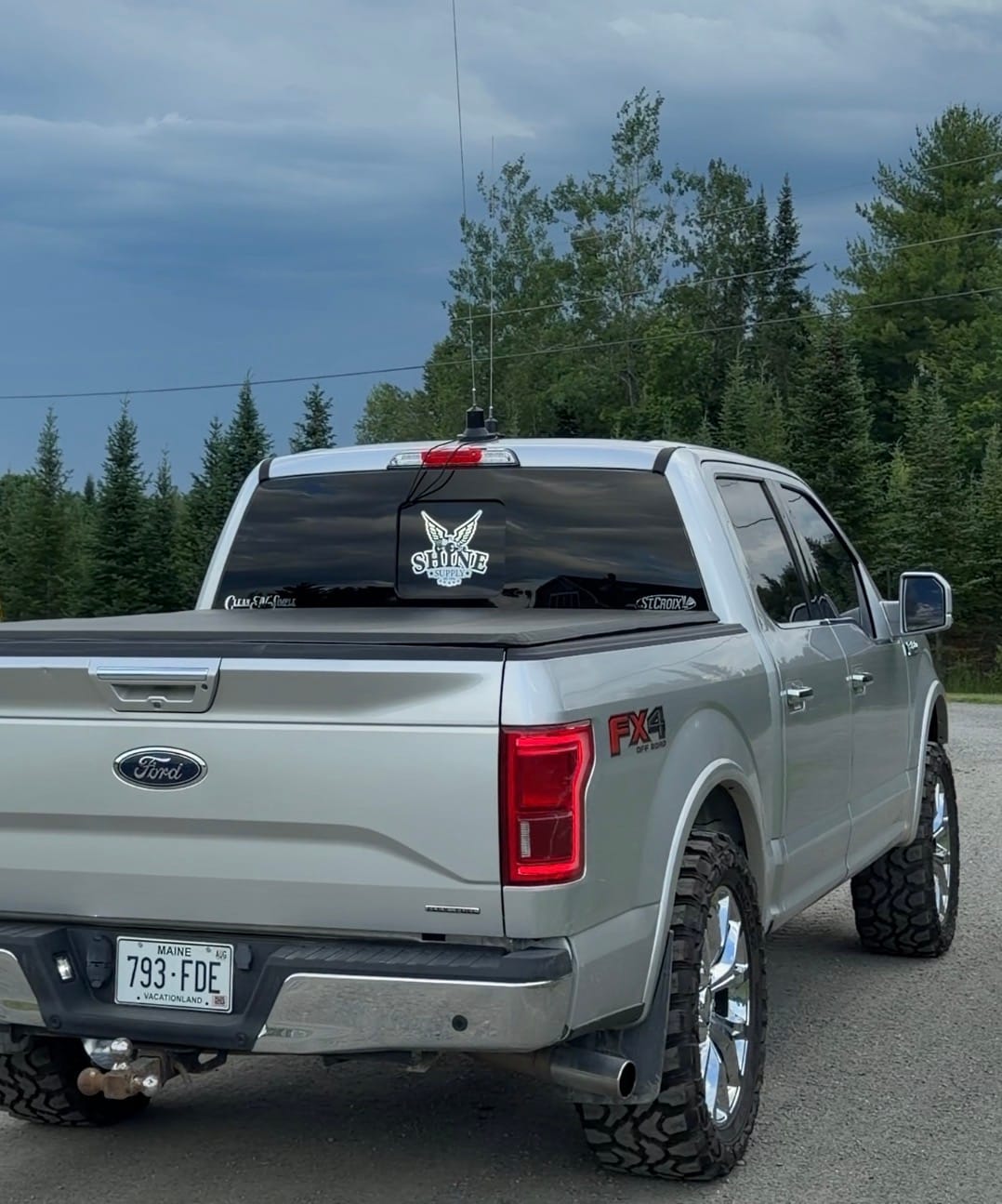Customer photo review of Shine Supply Decal - Chrome 10"