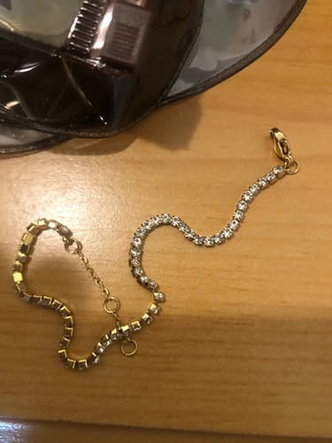 Customer photo review of Monaco Tennis Bracelet