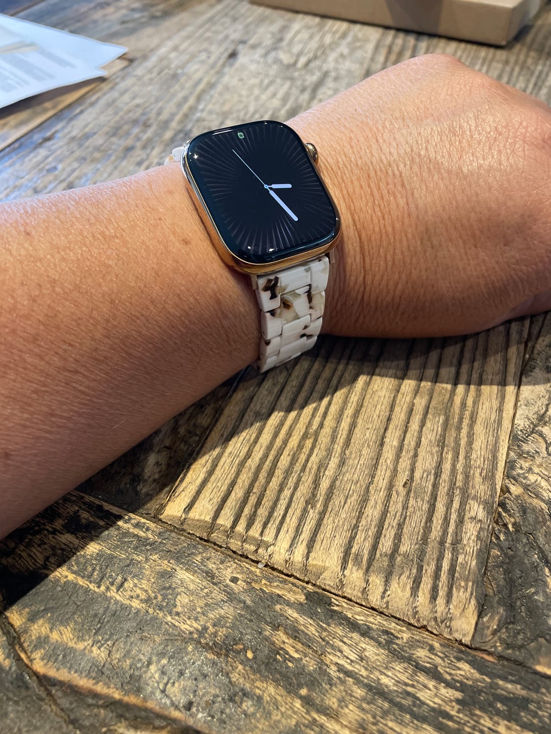 Customer photo review of Perla Ceramic Strap