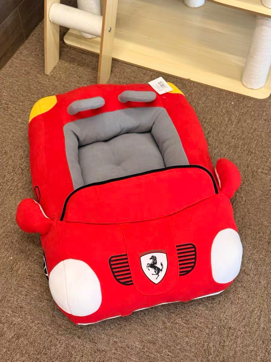 Customer photo review of Furcedes Sports Car Bed